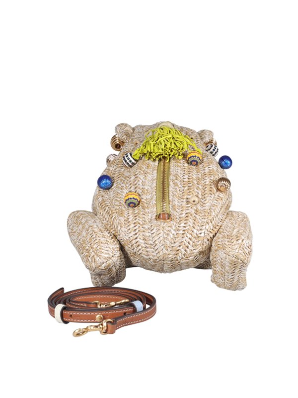 Raffia bag shop online: TORY BURCH