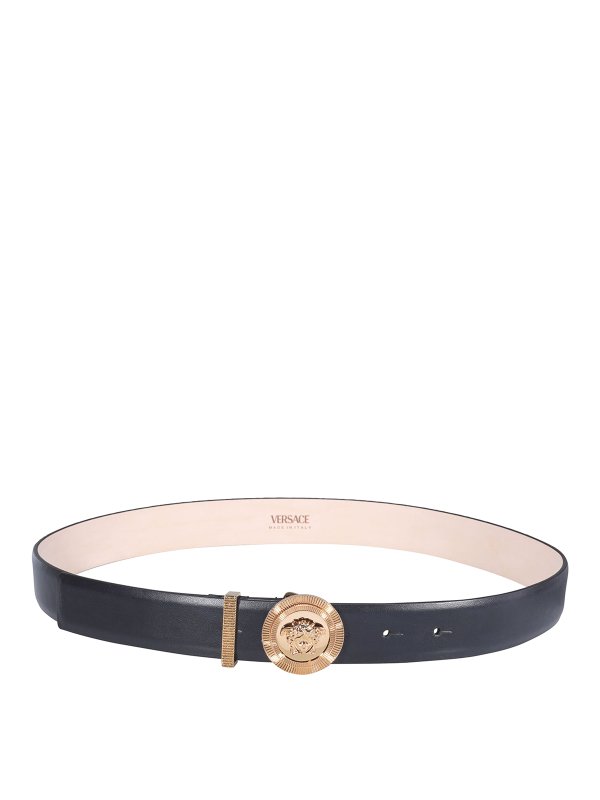 VERSACE: belts online - Logoed belt