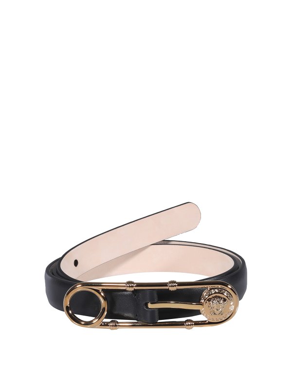 VERSACE: belts - Leather belt