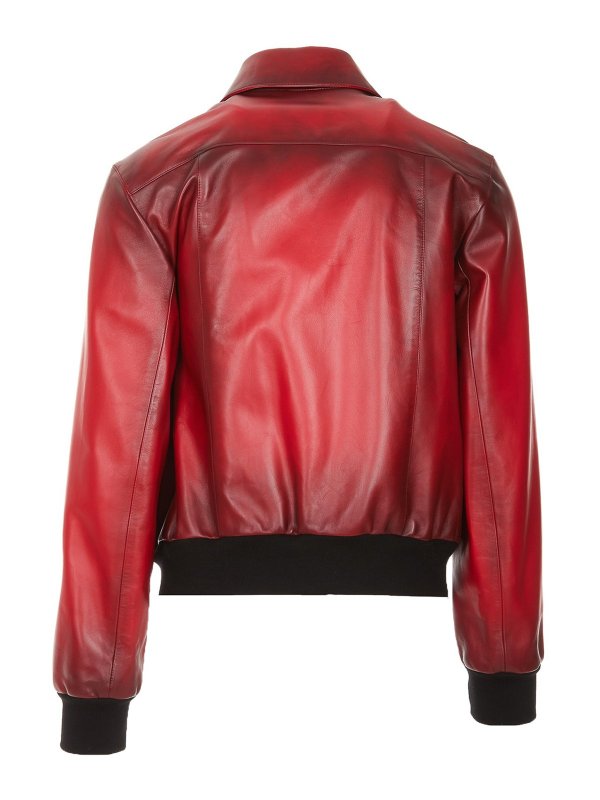 ALEXANDER MCQUEEN: leather jacket online - Leather jacket