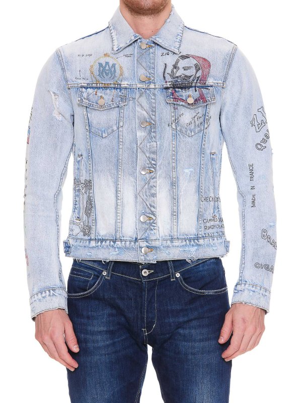 iKRIX AMIRI: denim jacket - Denim jacket