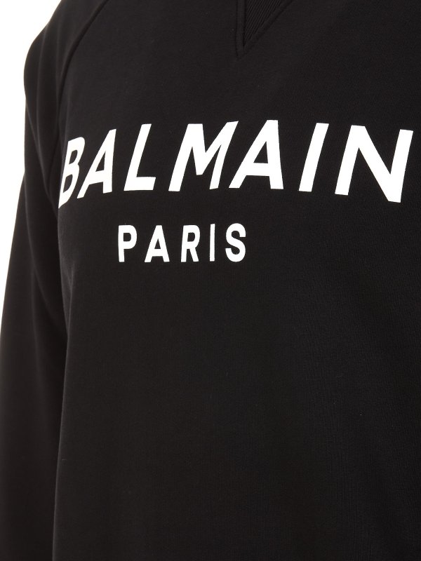 スウェットシャツ/セーター - 黒 shop online: Balmain