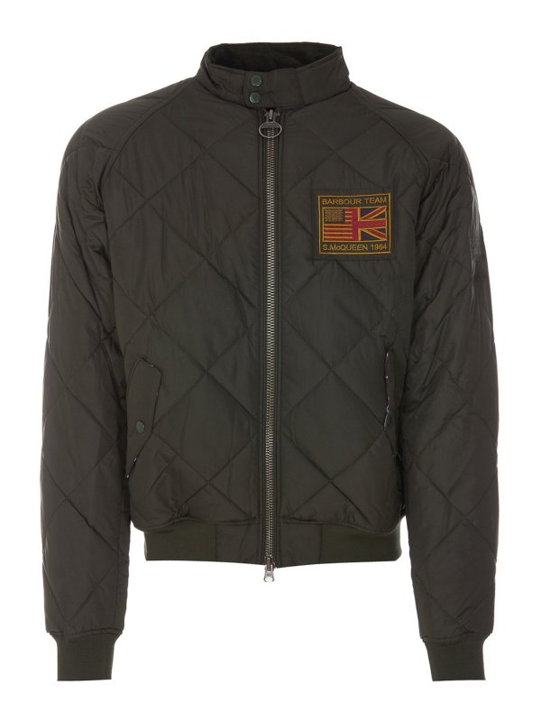 BARBOUR: giacche imbottite - Giubbotto bomber trapuntato