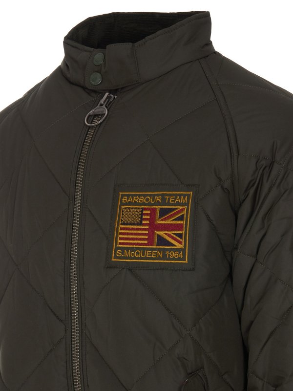 Giubbotto bomber trapuntato shop online: BARBOUR