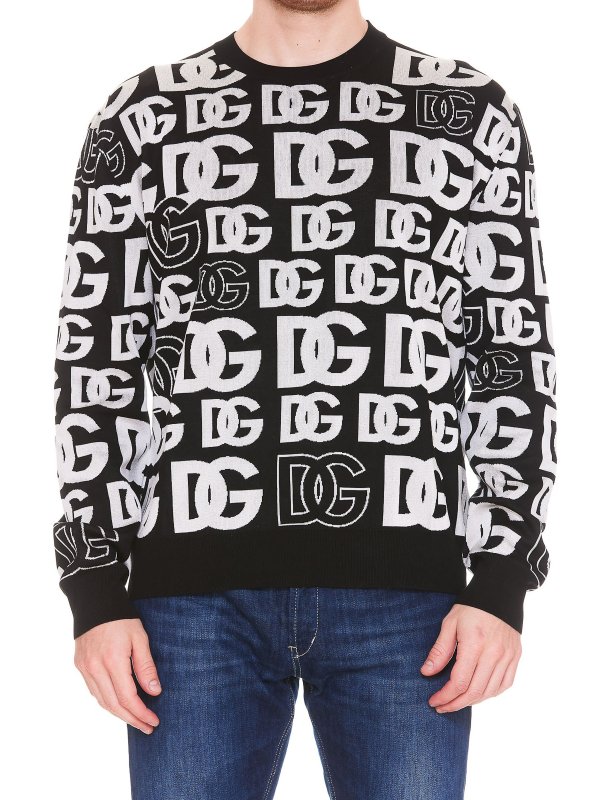 iKRIX DOLCE & GABBANA: crew necks - Silk blend crewneck
