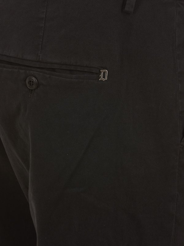 iKRIX DONDUP: Casual Hosen - Casual Hose - Schwarz