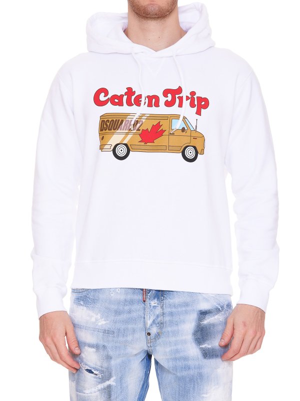 iKRIX DSQUARED2: Sweatshirts & Sweaters - Cotton hoodie