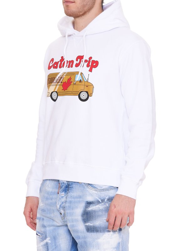 DSQUARED2 buy online Cotton hoodie