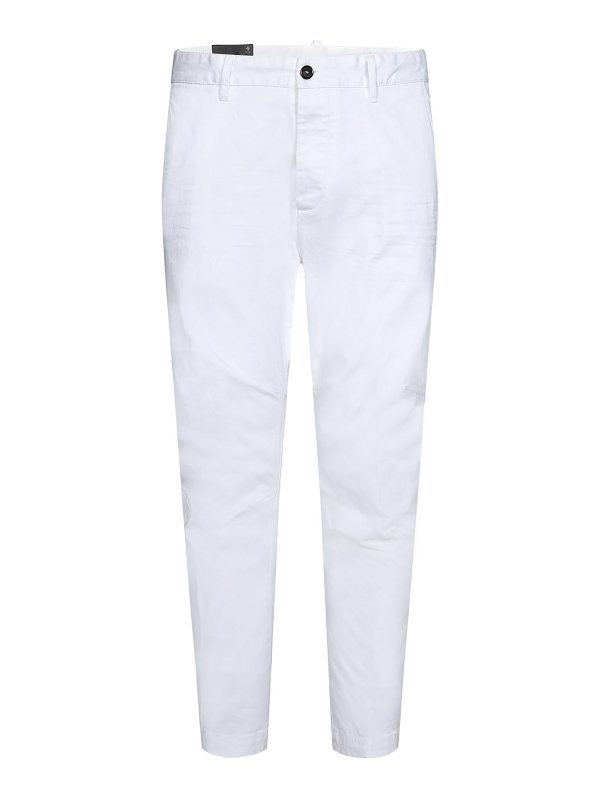DSQUARED2: casual trousers - Cotton pants