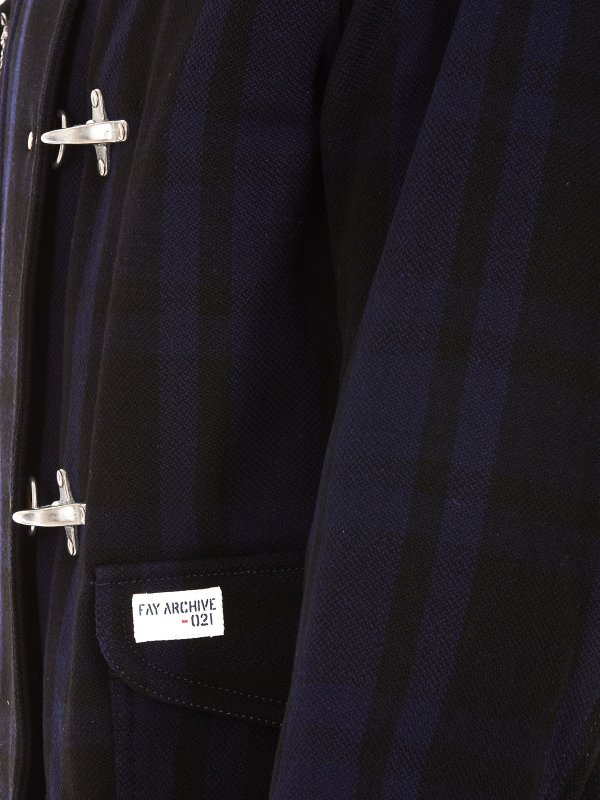 Wool blend jacket shop online: FAY