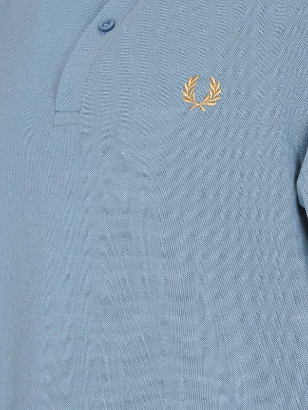 Fred Perry ポロシャツ - ライトブルー | M3600Q43