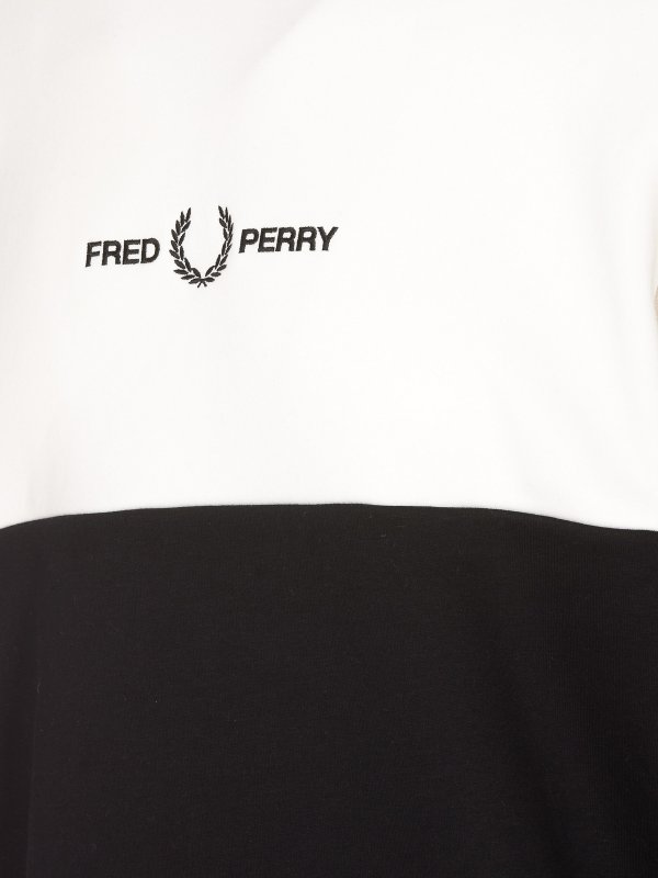 Sudadera - Blanco shop online: FRED PERRY
