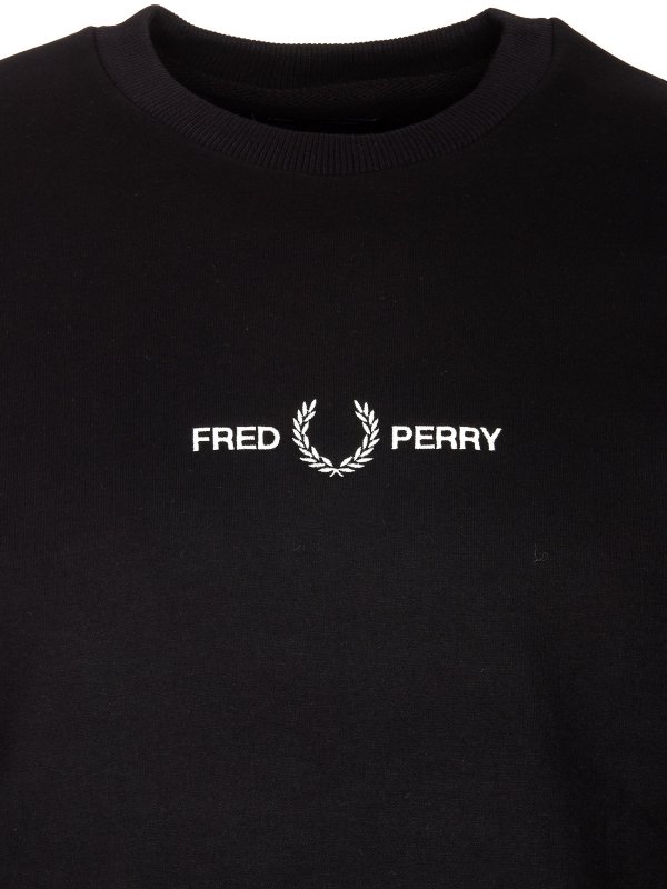The Best Shops FRED PERRY: スウェット＆セーター - スウェットシャツ/セーター - 黒