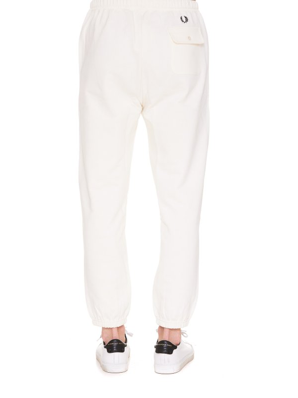 Cotton sweatpants shop online: FRED PERRY