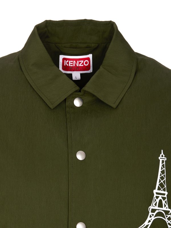 iKRIX KENZO: casual jackets - Front logo printed jacket