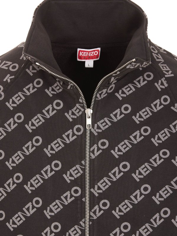 iKRIX KENZO: padded jackets - Logo printed puffer jacket
