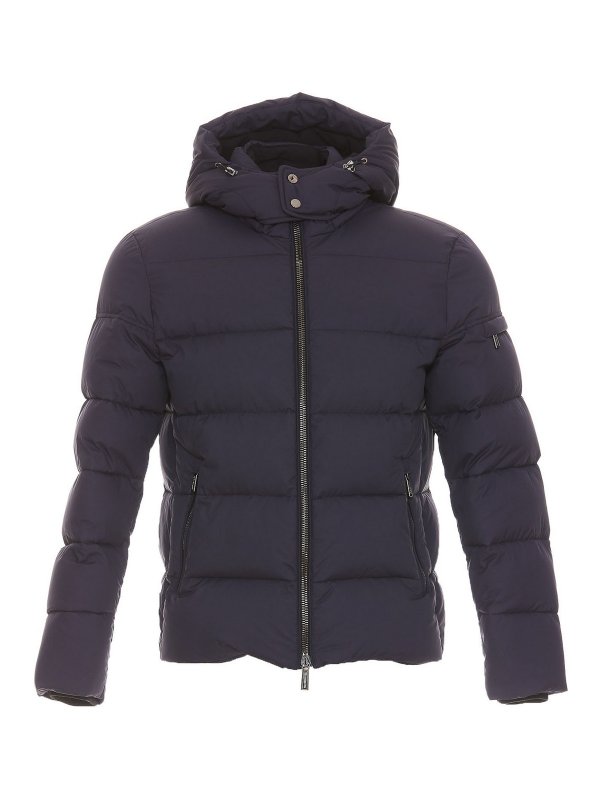 MOORER: ダウン・ハイテクジャケット - ダウンジャケット - ブルー