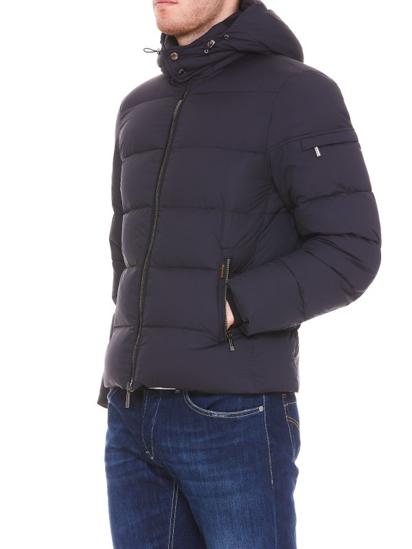 MOORER: ダウン・ハイテクジャケット online - ダウンジャケット - ブルー