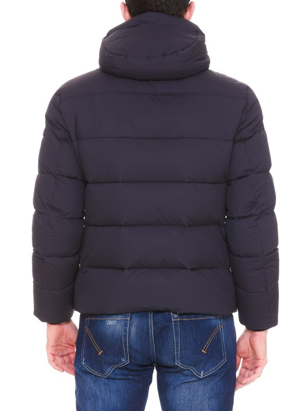 ダウンジャケット - ブルー shop online: MOORER