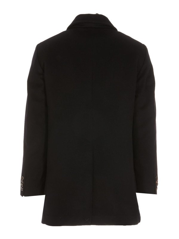 MOORER: padded coats online - Tech fabric padded coat