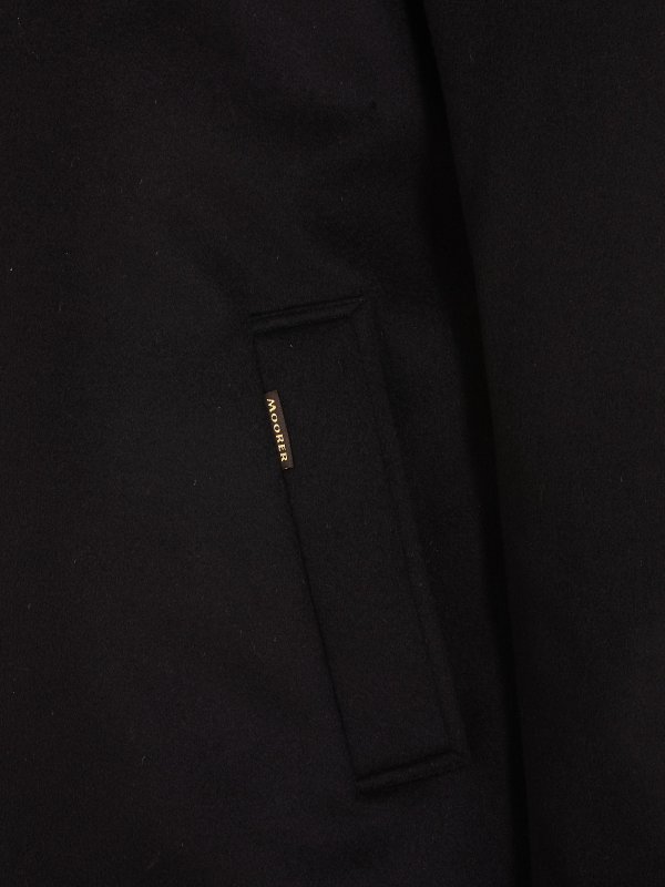 Tech fabric padded coat shop online: MOORER