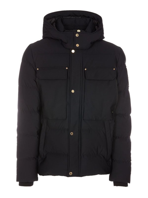 MOOSE KNUCKLES: padded jackets - Tech fabric puffer jacket