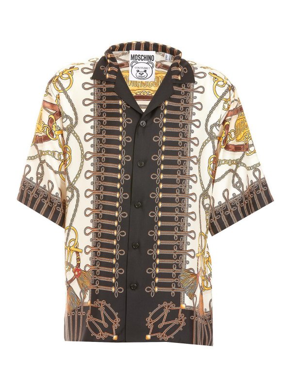 MOSCHINO: shirts - Silk shirt