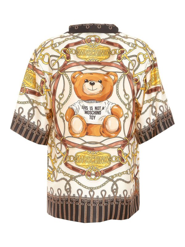 MOSCHINO: shirts online - Silk shirt