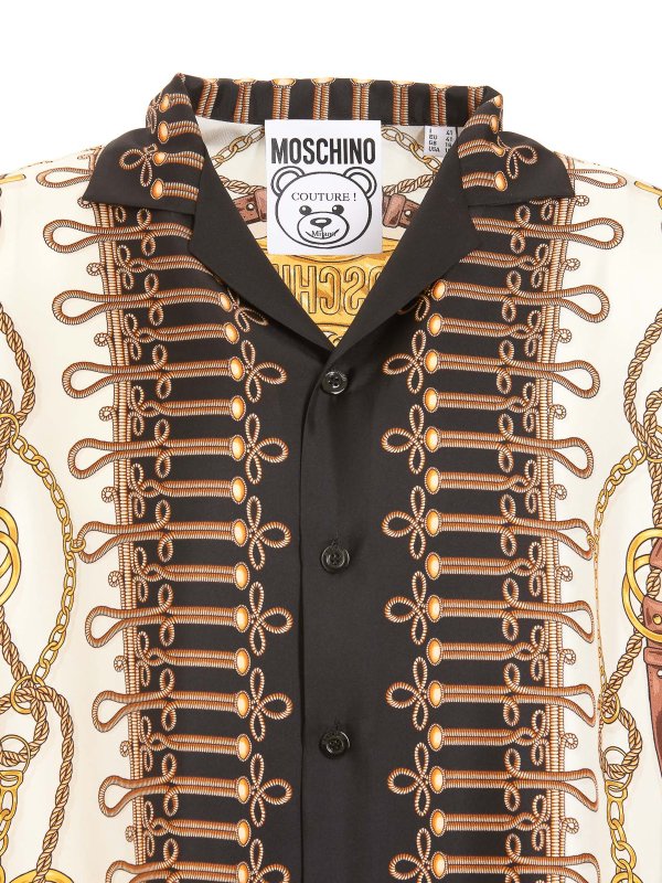 iKRIX MOSCHINO: shirts - Silk shirt