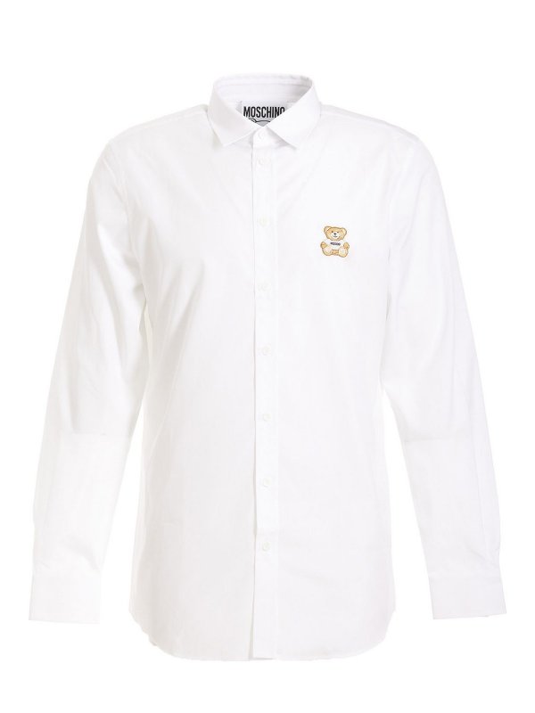 MOSCHINO: Hemden - Hemd - Weiß