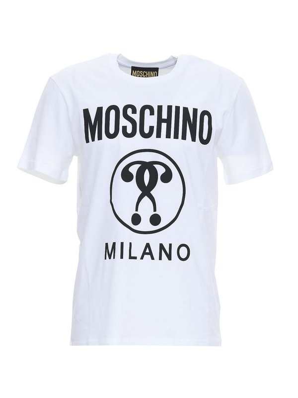 MOSCHINO: Tシャツ - シャツ - 白