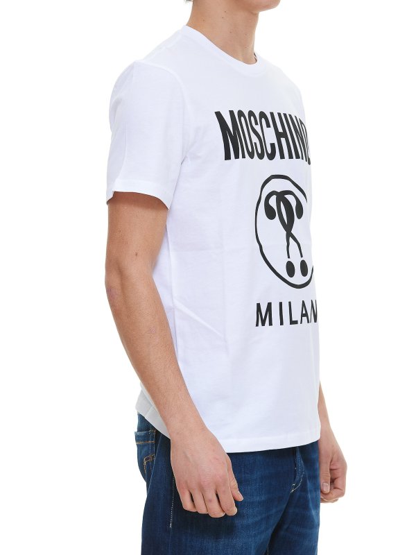 MOSCHINO: Tシャツ online - シャツ - 白