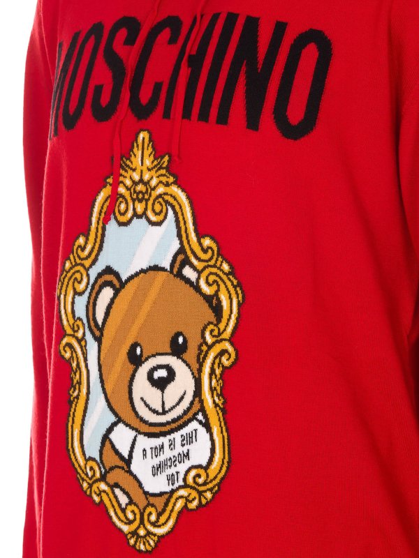 Moschino クルーネック - 赤 - レッド | 099072002115