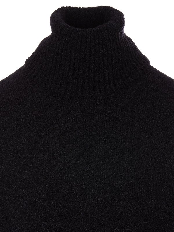 iKRIX OFF-WHITE: タートルネック - タートルネック/ポロネック - 黒