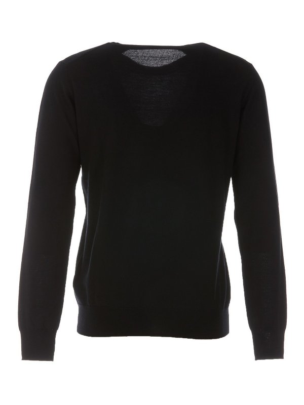Paolo Pecora: crew necks online - Virgin wool crewneck