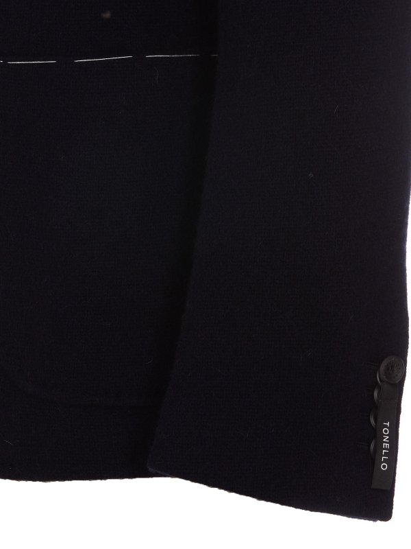 Wool blend blazer shop online: TONELLO