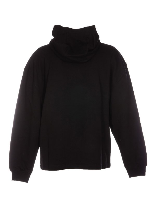 VERSACE: Sweatshirts & Sweaters online - Front logo hoodie