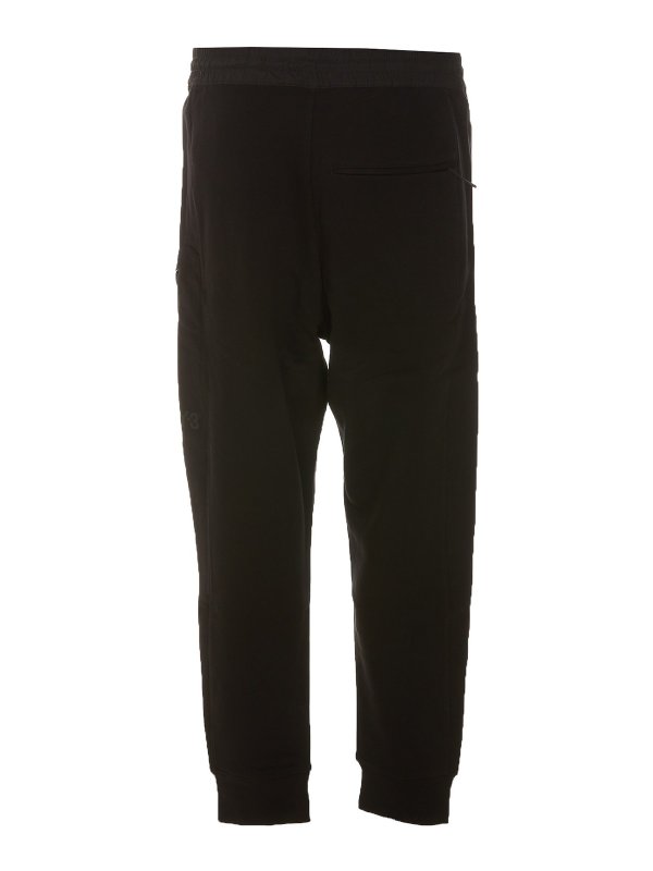 Y-3: tracksuit bottoms online - Cotton sweatpants