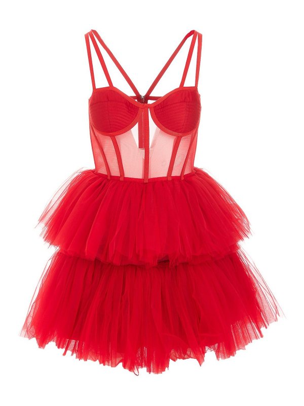 19:13 DRESSCODE: Kurze Kleider - Kurzes Kleid - Rot