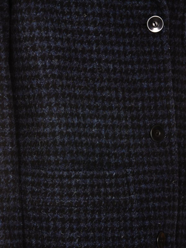 膝丈コート - ブルー shop online: A.P.C.