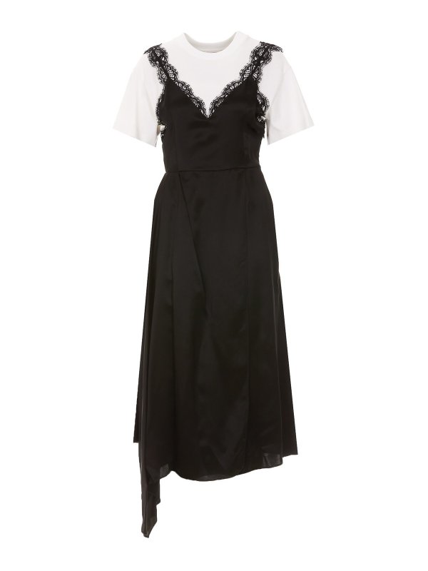 ALEXANDER MCQUEEN: マキシドレス - マキシドレス - 白