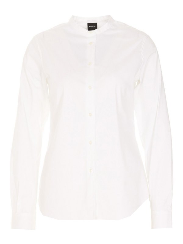 ASPESI: shirts - Stretch cotton shirt