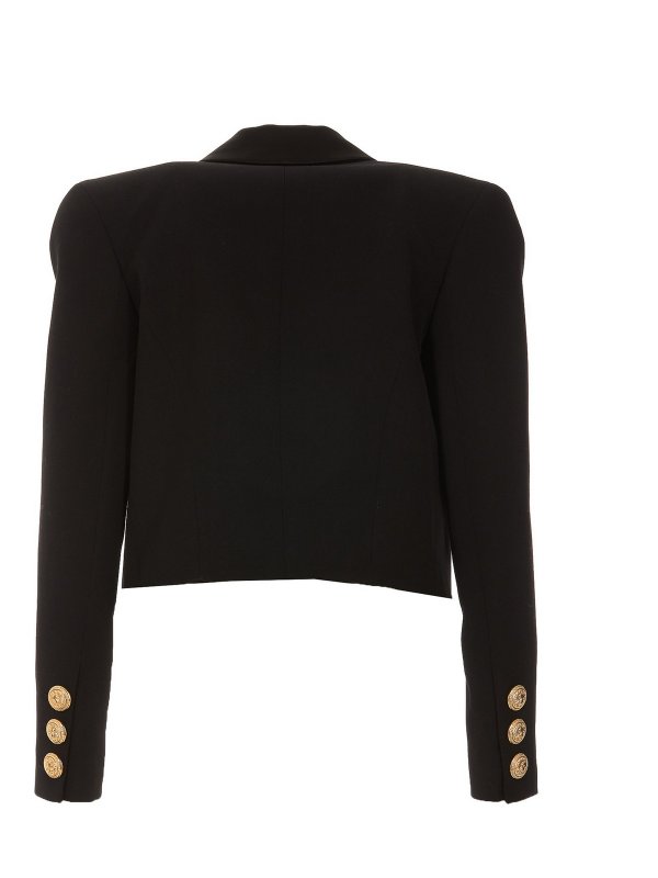Balmain: Vestes de costume online - Blazer - Noir