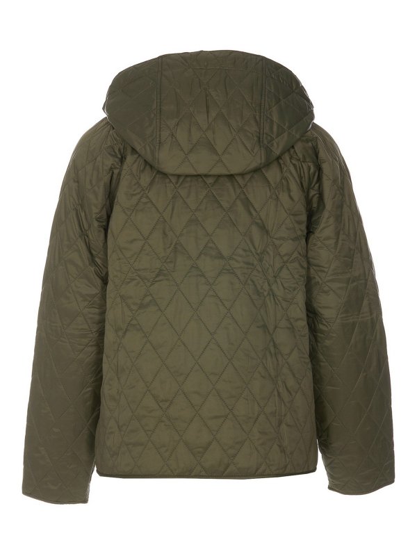 BARBOUR: padded jackets online - Tech fabric puffer jacket