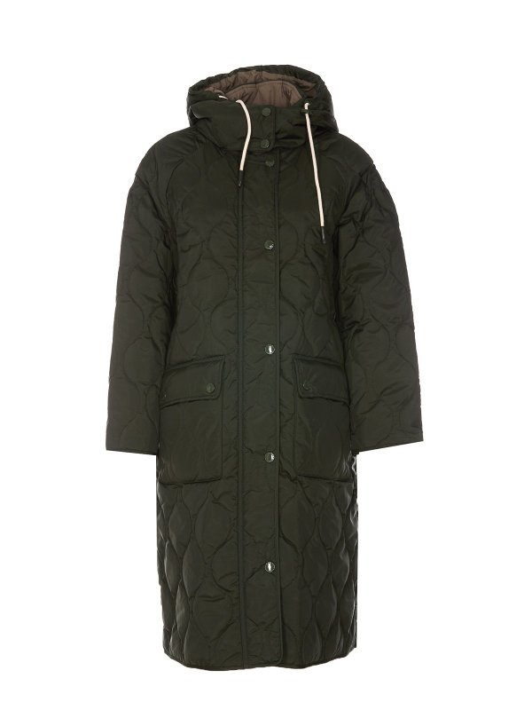 BARBOUR: ダウン・ハイテクコート - ダウンコート - 緑
