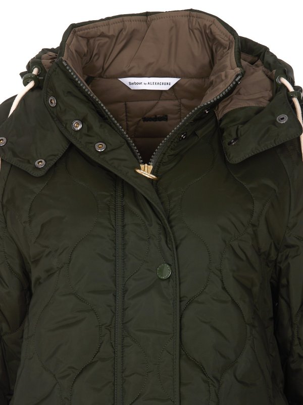 iKRIX BARBOUR: ダウン・ハイテクコート - ダウンコート - 緑