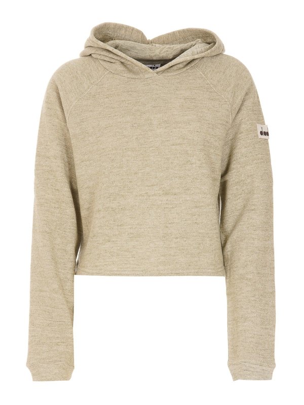 Diadora: Sudaderas y suéteres - Sudadera - Verde