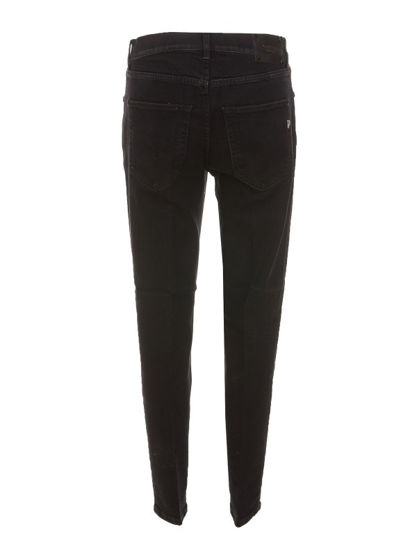 DONDUP: スキニージーンズ online - スキニージーンズ - 黒