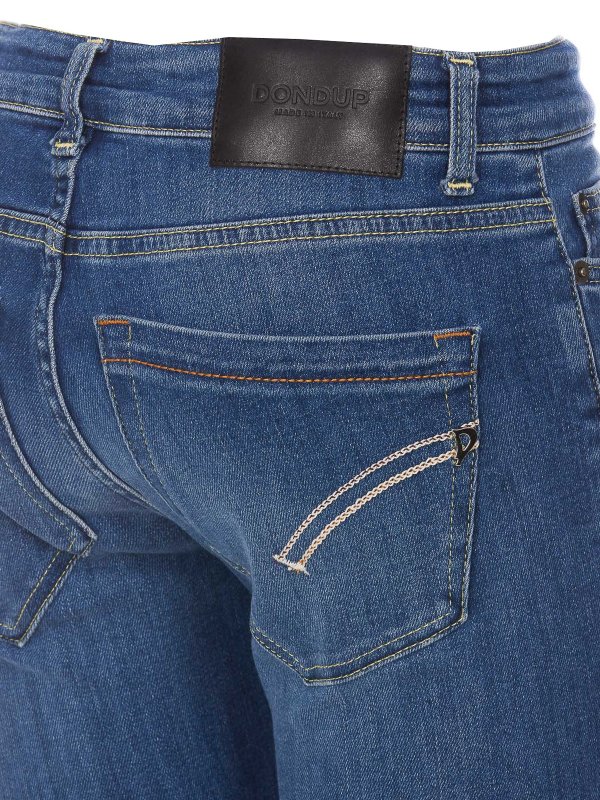 iKRIX DONDUP: スキニージーンズ - スキニージーンズ - ミディアムウォッシュ