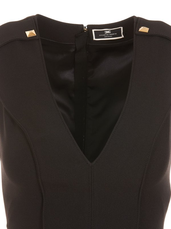iKRIX ELISABETTA FRANCHI: ニーレングスドレス - 膝丈ドレス - 黒